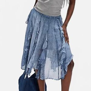 Free People Susanna Midi Skirt